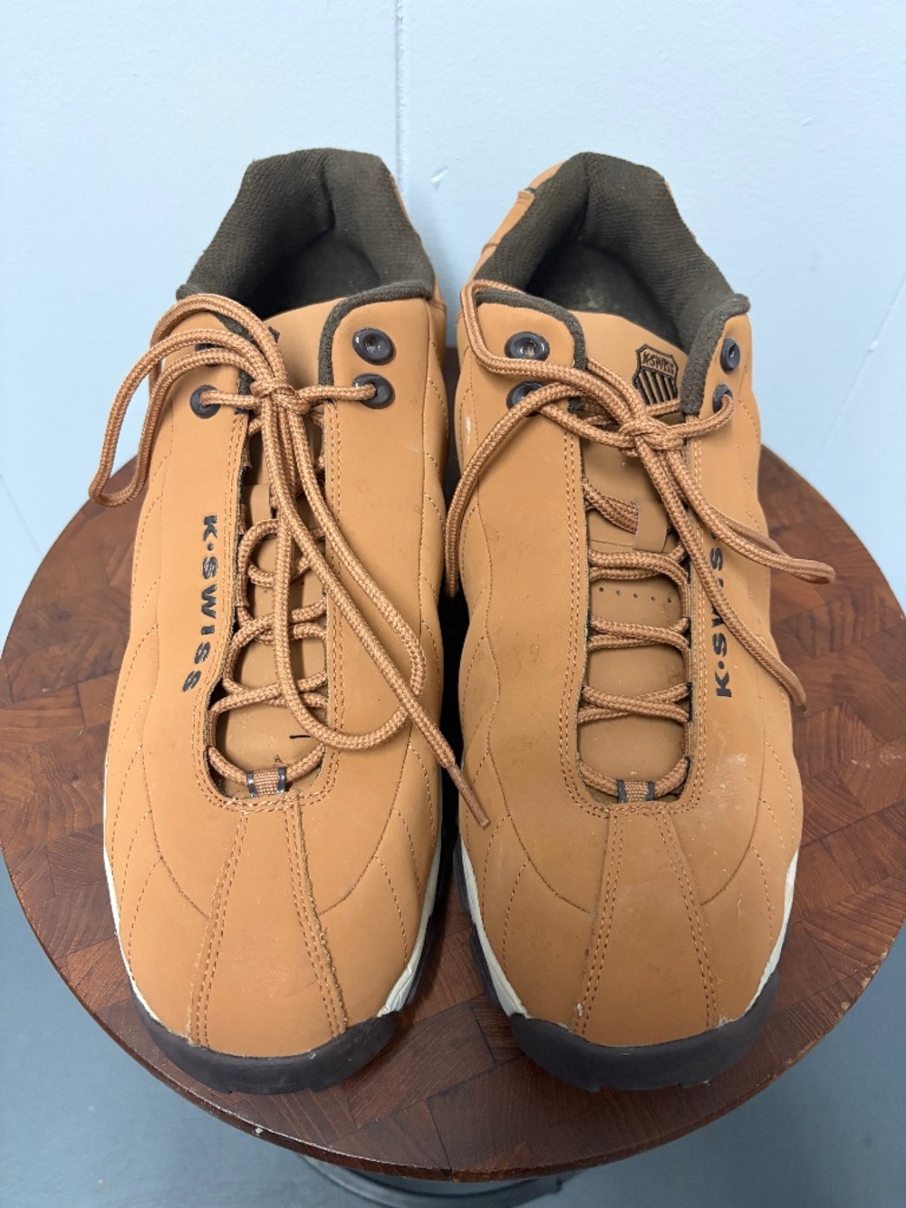 K-Swiss CMF Brown/Tan Sneakers Men's Size 15